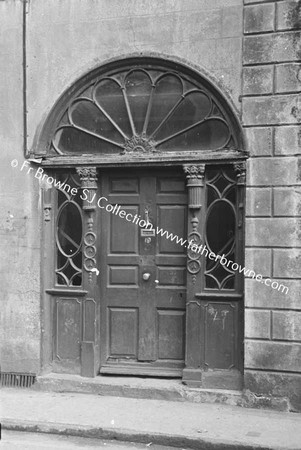 GEORGIAN DOOR IN LADY LANE